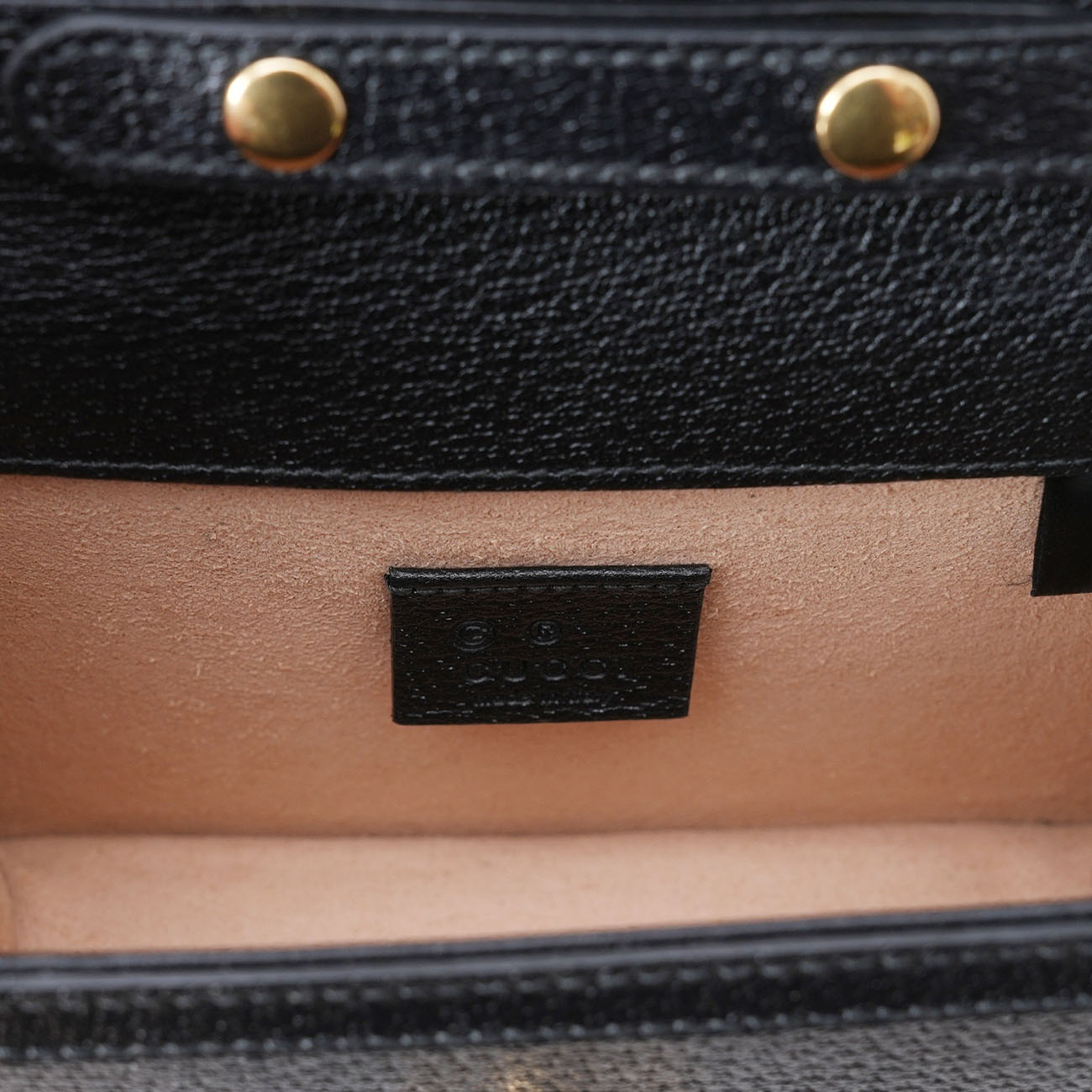 GUCCI(USED)구찌 779834 블랙 오피디아 미니 탑 핸들백