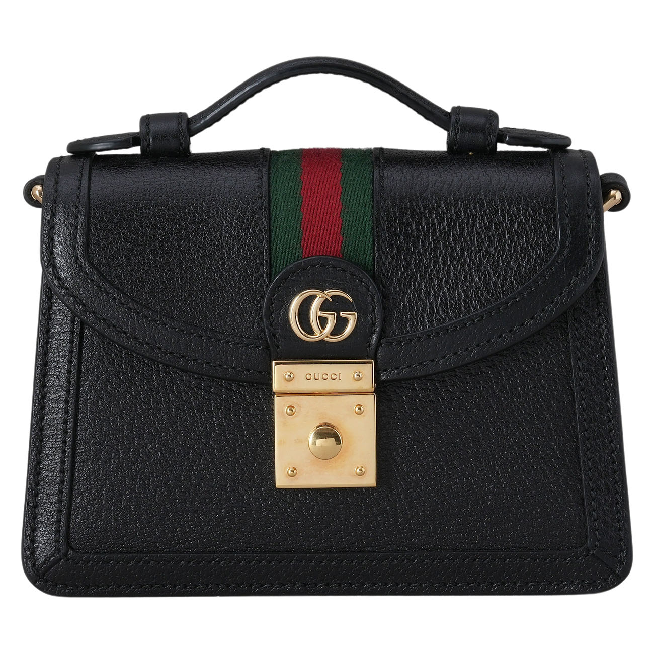 GUCCI(USED)구찌 779834 블랙 오피디아 미니 탑 핸들백