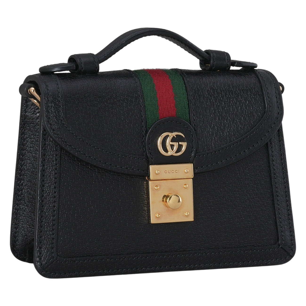 GUCCI(USED)구찌 779834 블랙 오피디아 미니 탑 핸들백
