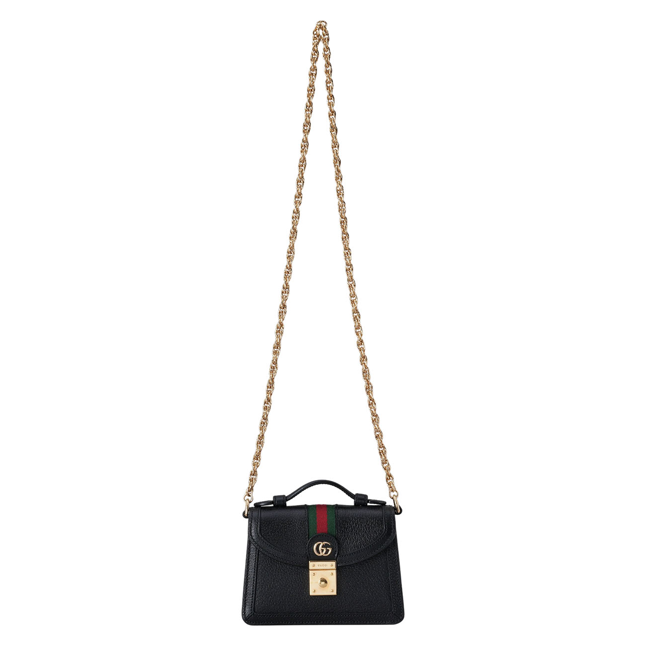 GUCCI(USED)구찌 779834 블랙 오피디아 미니 탑 핸들백