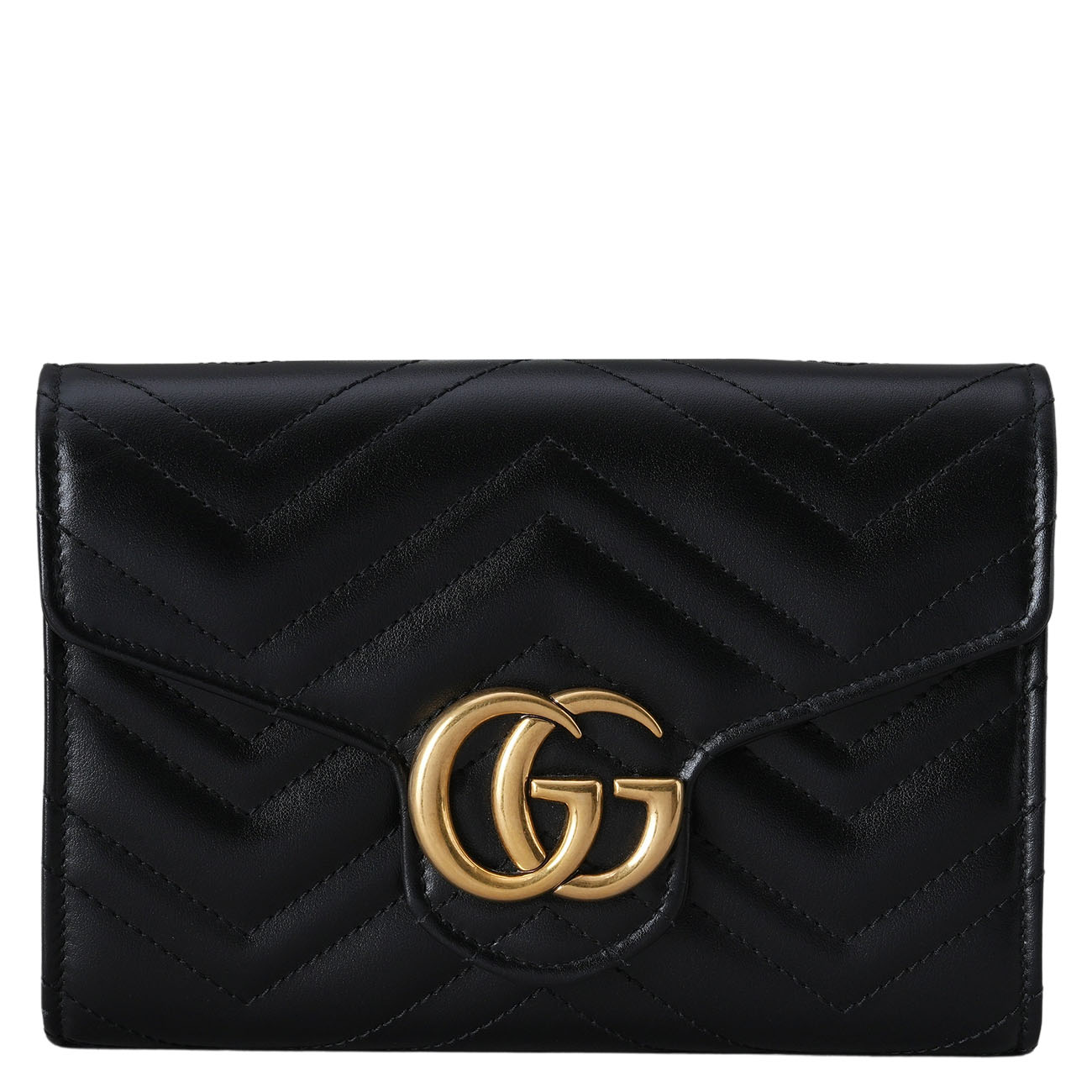 GUCCI(USED)구찌 474575 GG 마몽 마틀라세 미니 체인 백