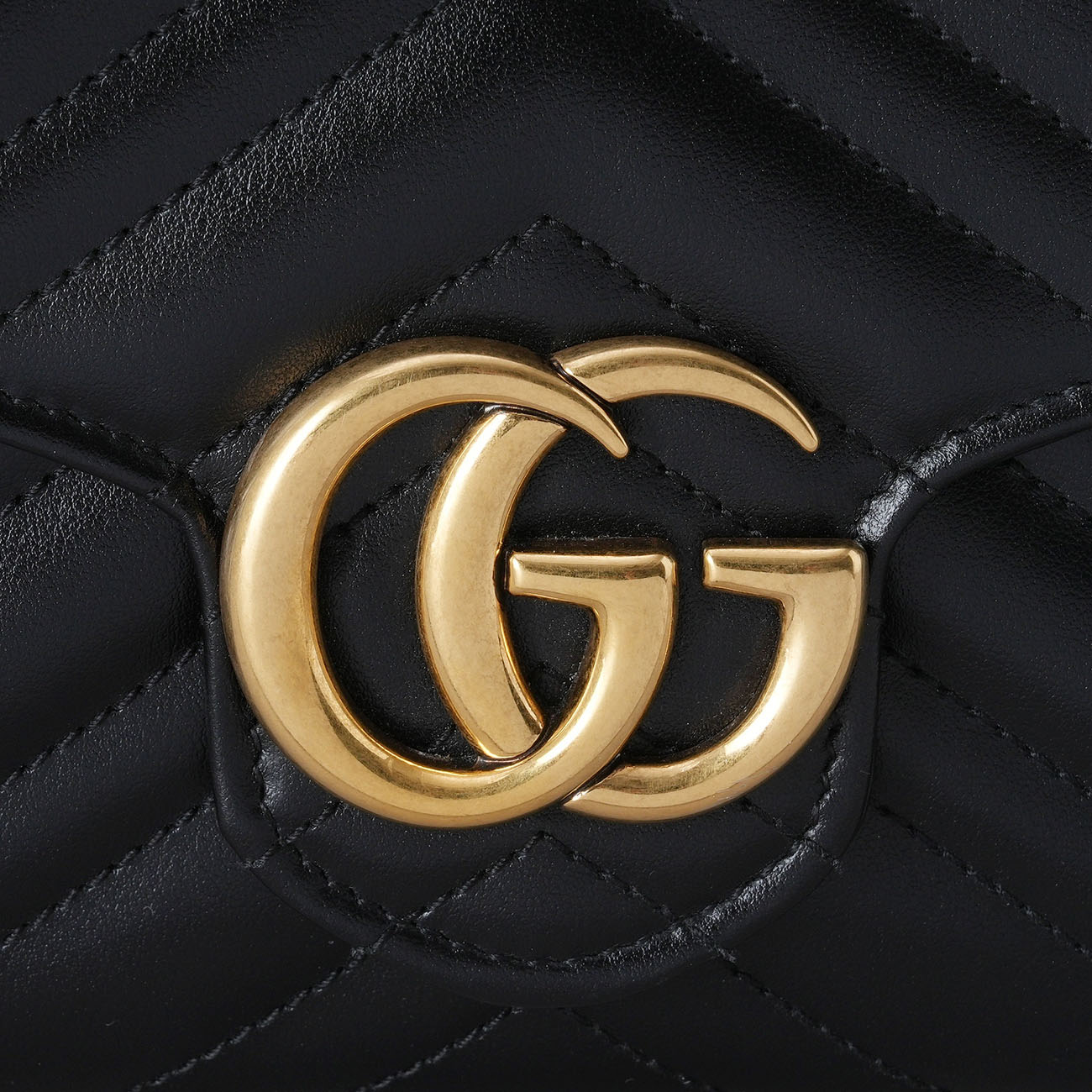 GUCCI(USED)구찌 474575 GG 마몽 마틀라세 미니 체인 백