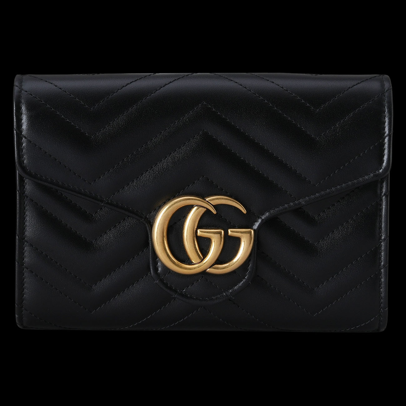 GUCCI(USED)구찌 474575 GG 마몽 마틀라세 미니 체인 백
