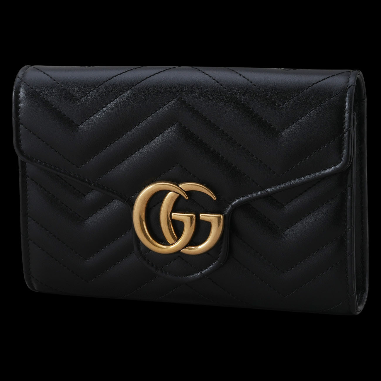 GUCCI(USED)구찌 474575 GG 마몽 마틀라세 미니 체인 백