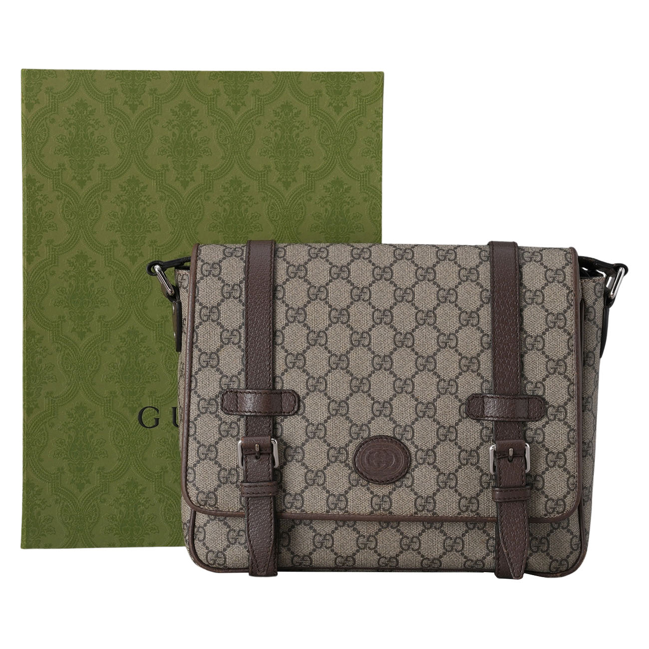 GUCCI(USED)구찌 658542 GG 수프림 메신저백