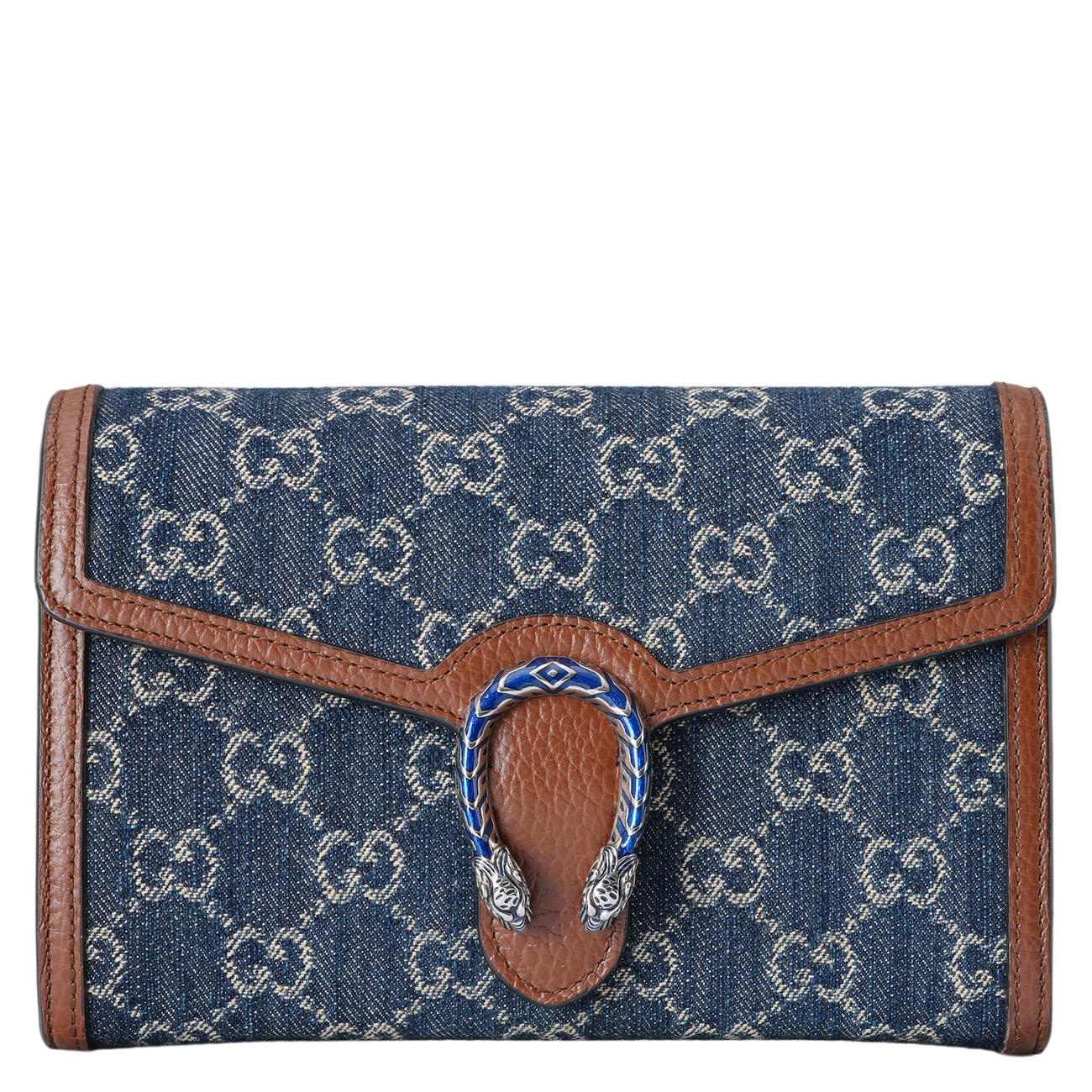 GUCCI(USED)구찌 401231 디오니소스 데님 체인 숄더백