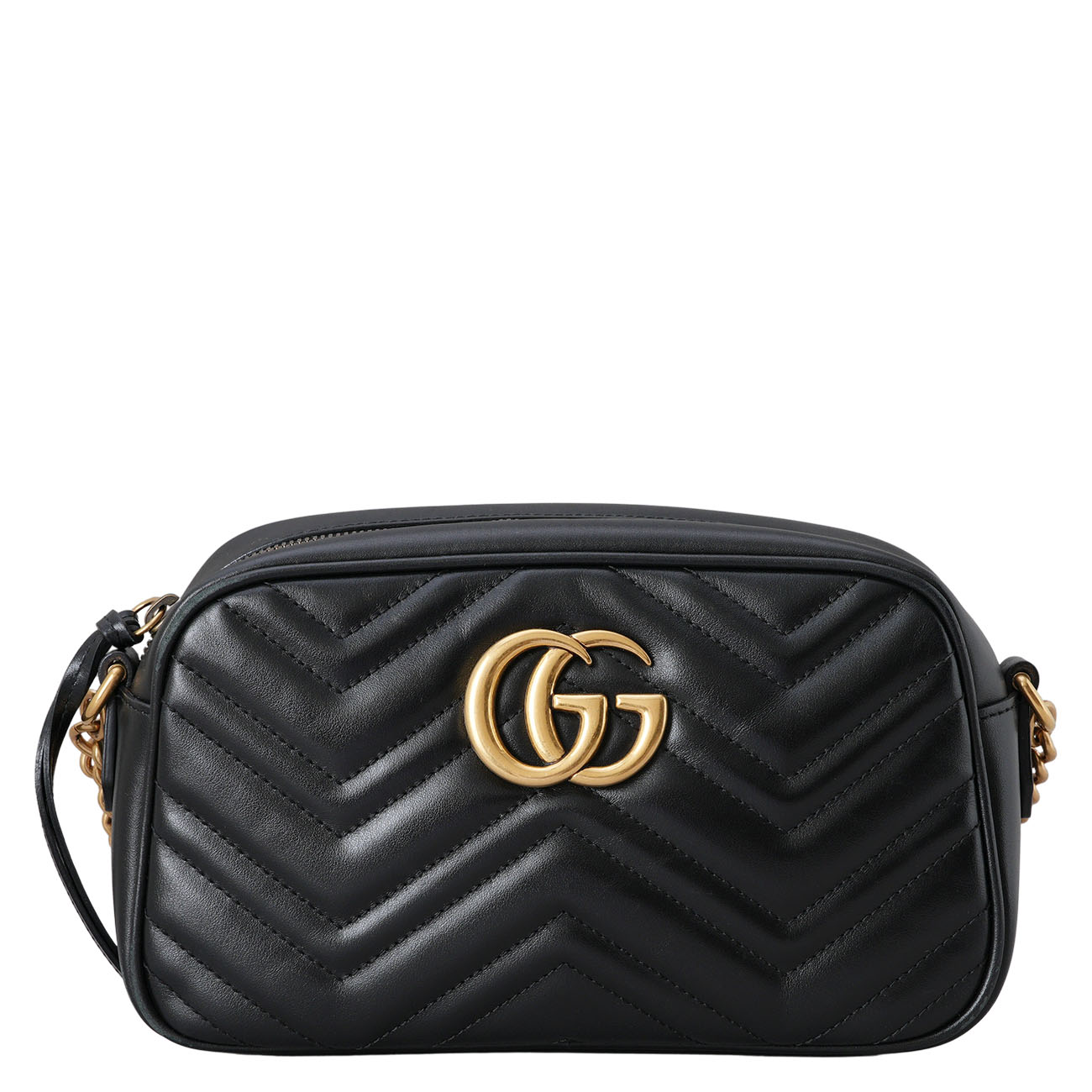 GUCCI(USED)구찌 447632 GG마몽 마틀라세 스몰 체인 크로스백