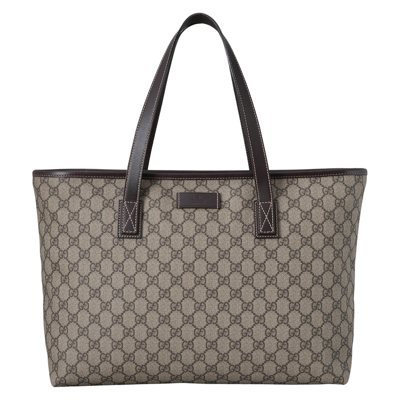 GUCCI(USED)구찌 211137 수프림 캔버스 쇼퍼백