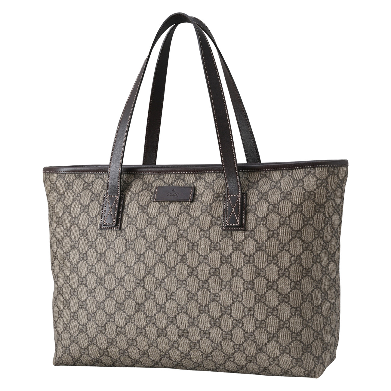 GUCCI(USED)구찌 211137 수프림 캔버스 쇼퍼백