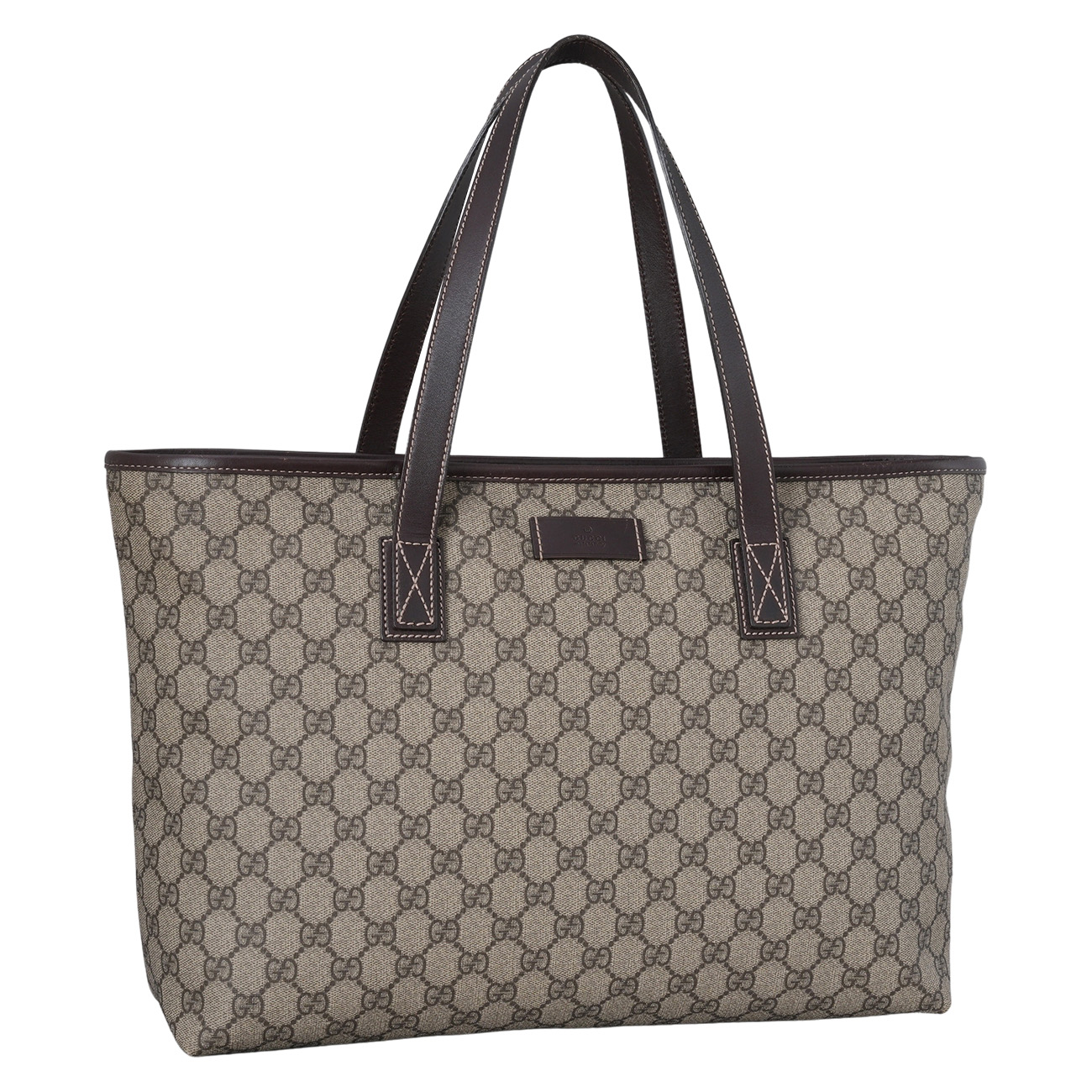 GUCCI(USED)구찌 211137 수프림 캔버스 쇼퍼백