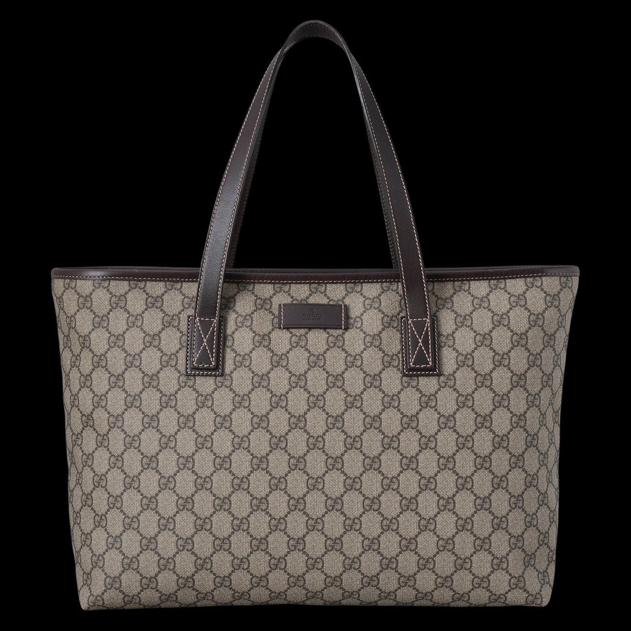 GUCCI(USED)구찌 211137 수프림 캔버스 쇼퍼백