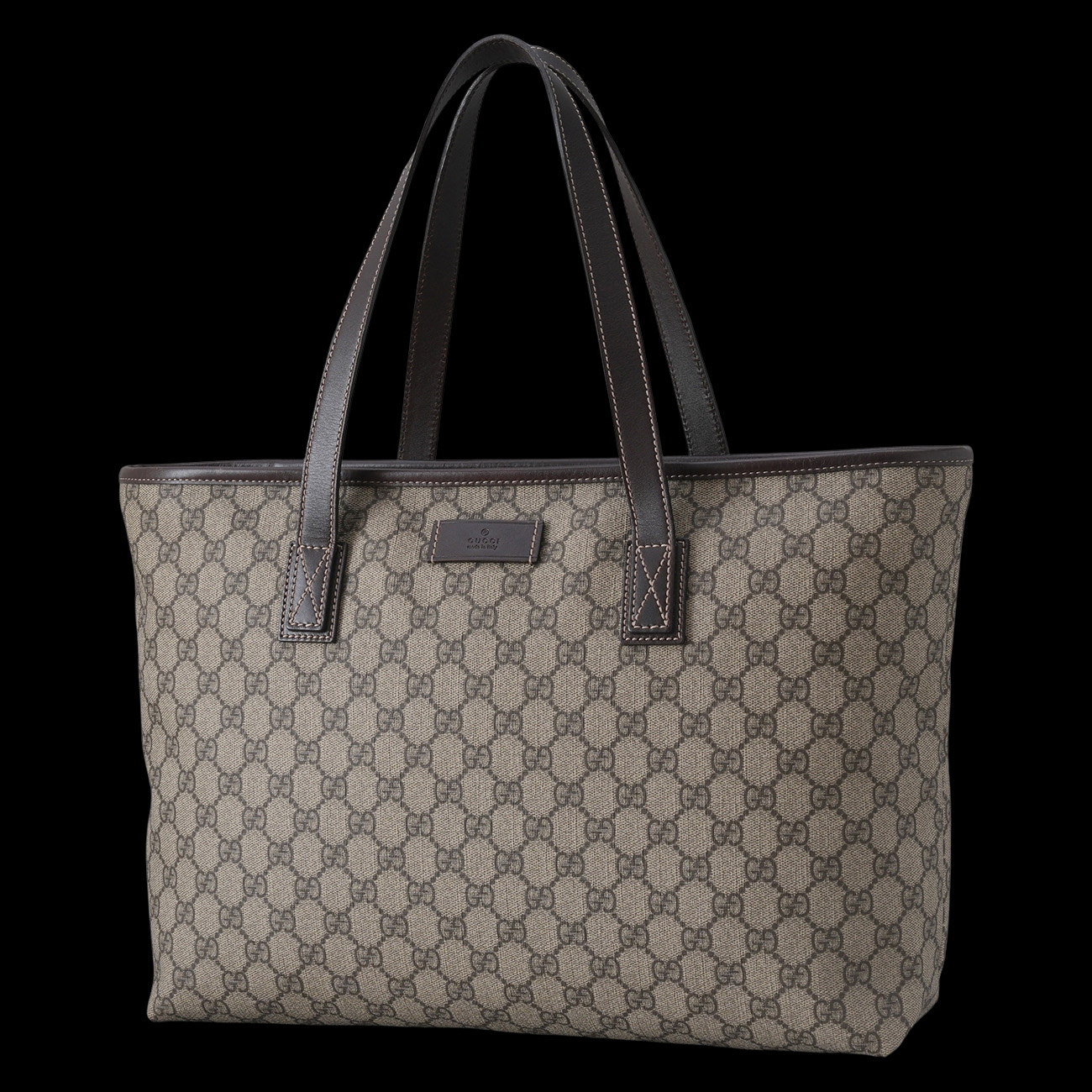 GUCCI(USED)구찌 211137 수프림 캔버스 쇼퍼백