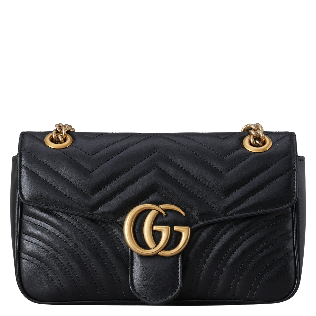 GUCCI(USED)구찌 443497 GG마몽 마틀라세 체인 숄더백