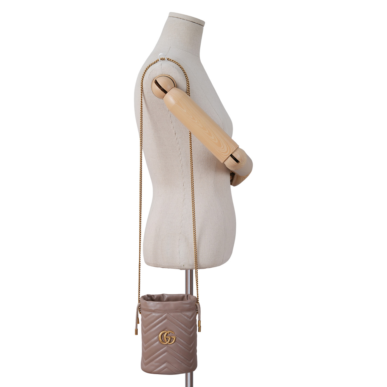 GUCCI(USED)구찌 575163 GG마몽 미니 버킷백