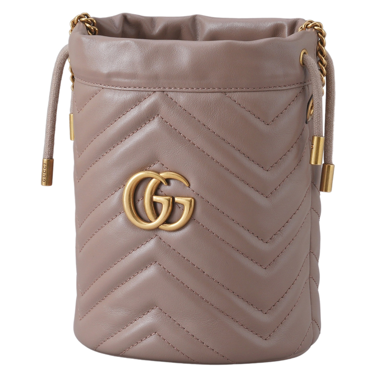 GUCCI(USED)구찌 575163 GG마몽 미니 버킷백