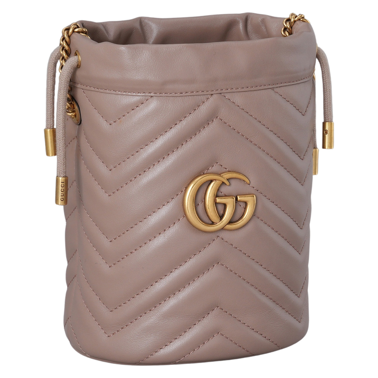 GUCCI(USED)구찌 575163 GG마몽 미니 버킷백