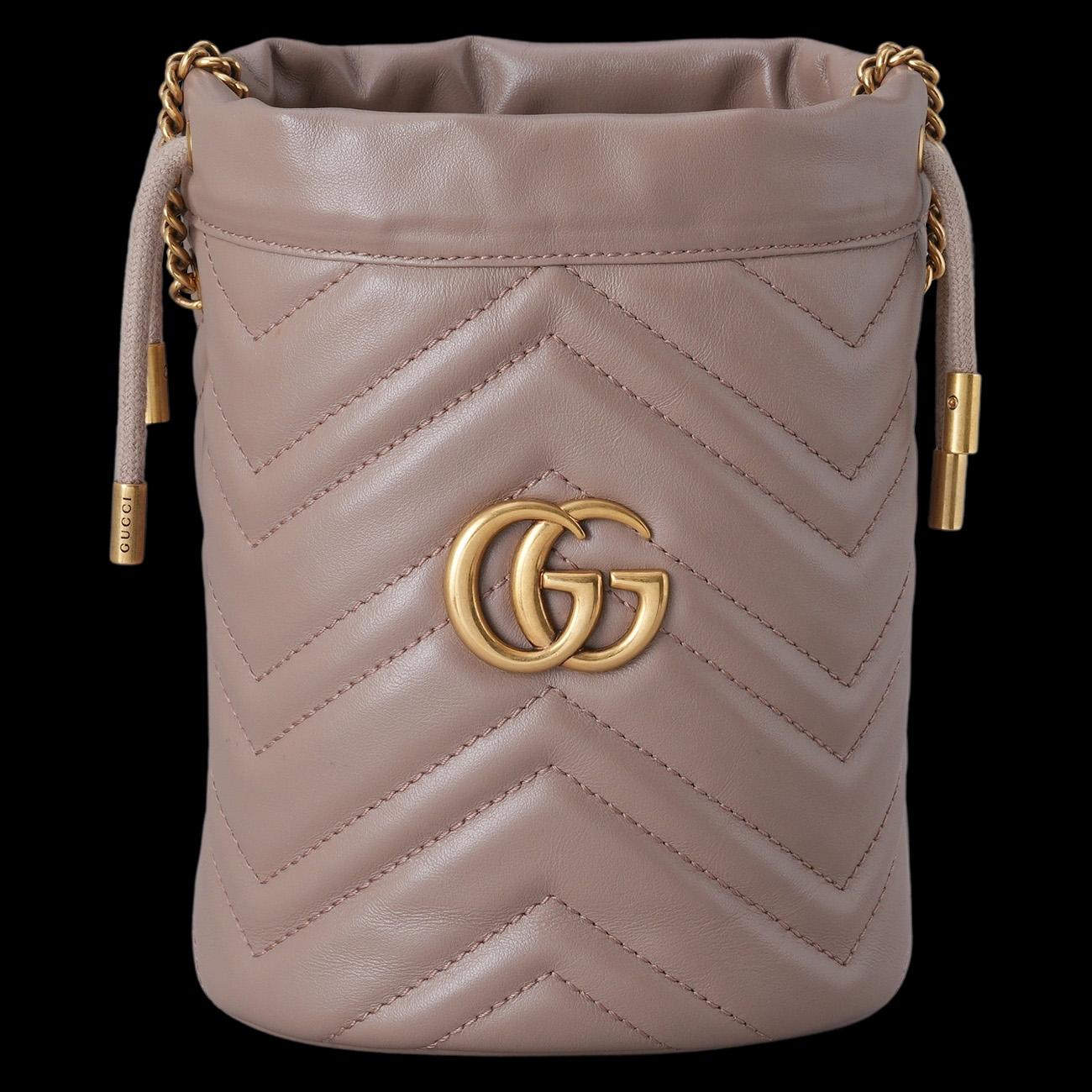 GUCCI(USED)구찌 575163 GG마몽 미니 버킷백