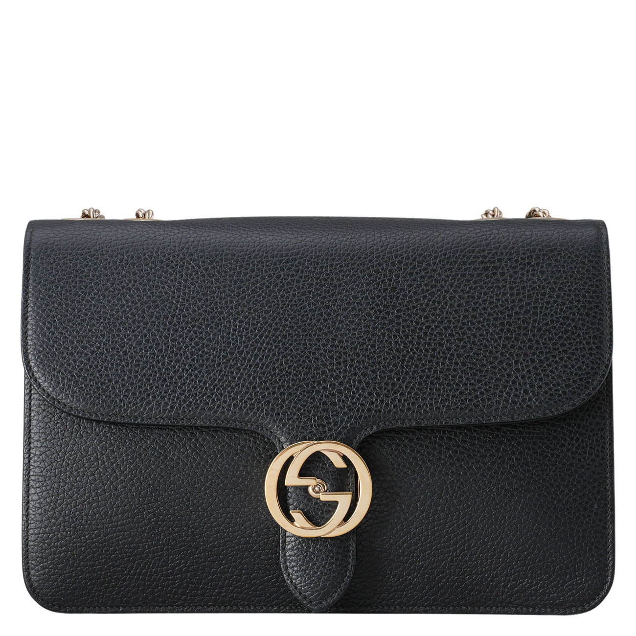 GUCCI(USED)구찌 510303 인터로킹 체인 숄더백