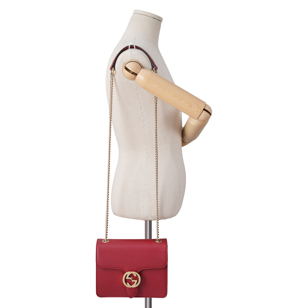 GUCCI(USED)구찌 510304 인터로킹 체인 숄더백