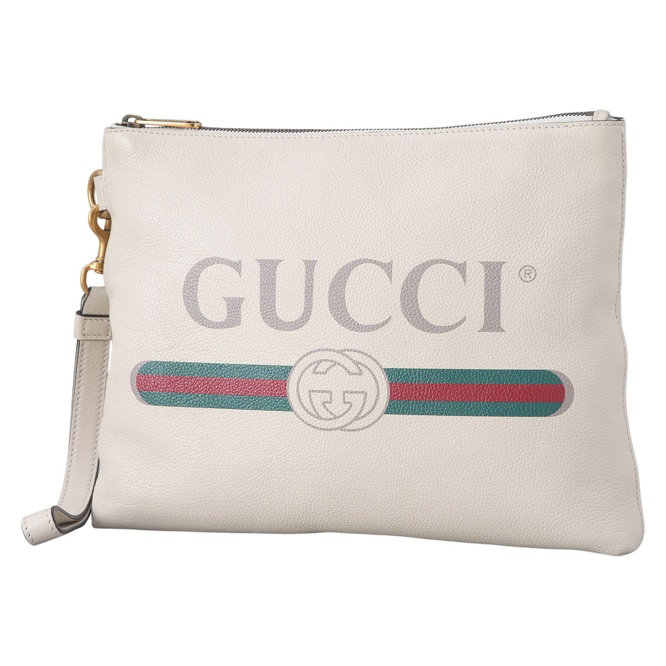 GUCCI(USED)구찌 572770 로고 프린팅 클러치
