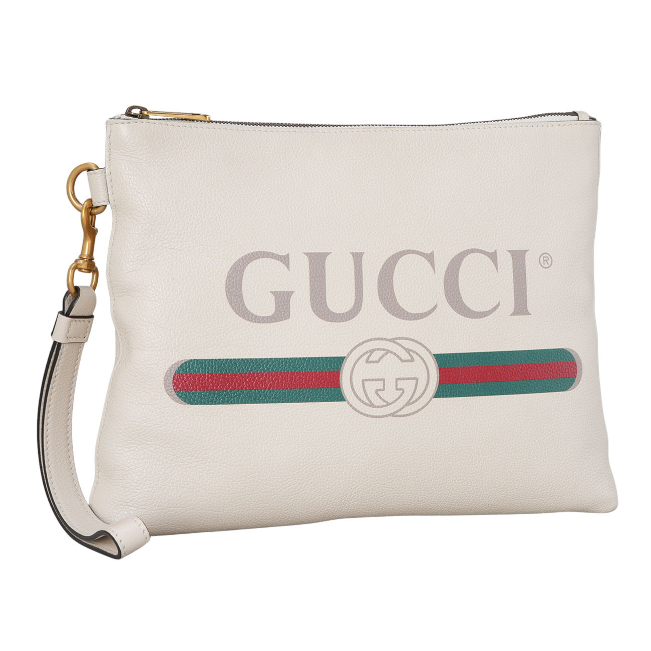 GUCCI(USED)구찌 572770 로고 프린팅 클러치