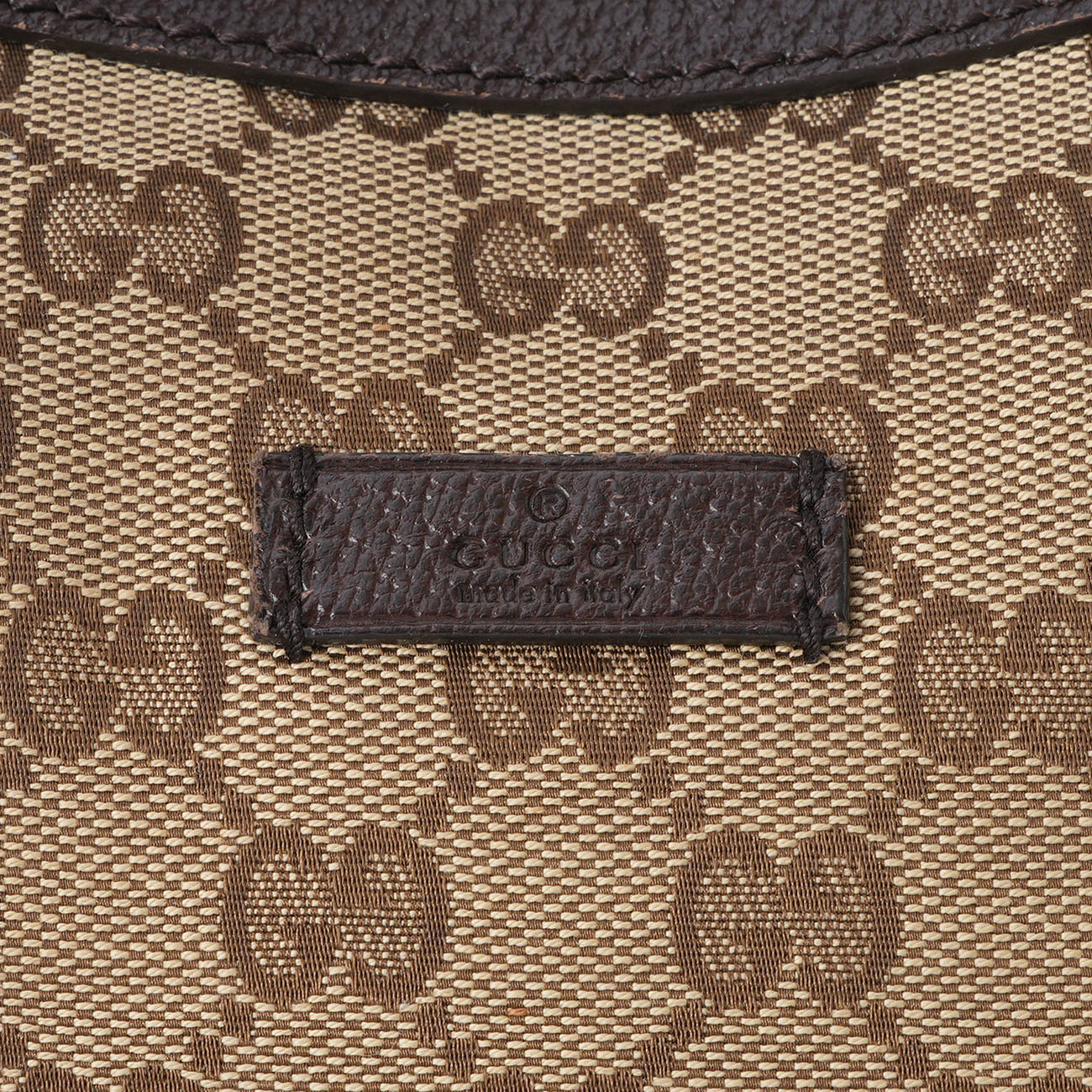 GUCCI(USED)구찌 181092 GG로고 호보 반달 크로스백