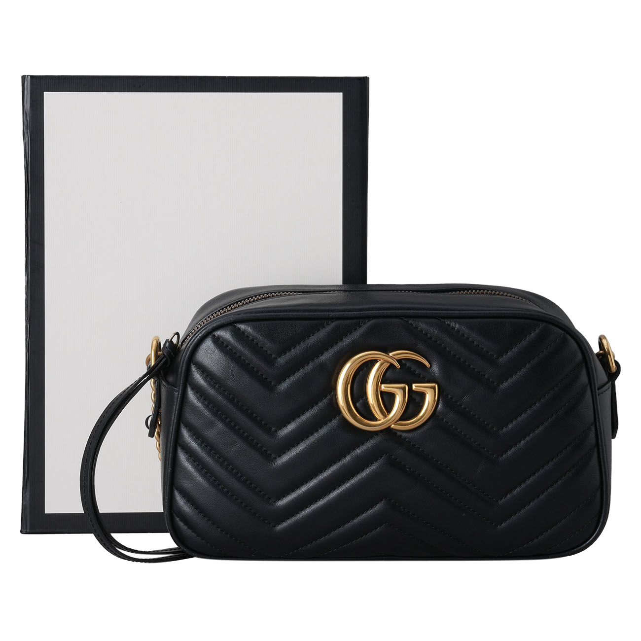 GUCCI(USED)구찌 447632 GG마몽 마틀라세 스몰 카메라백