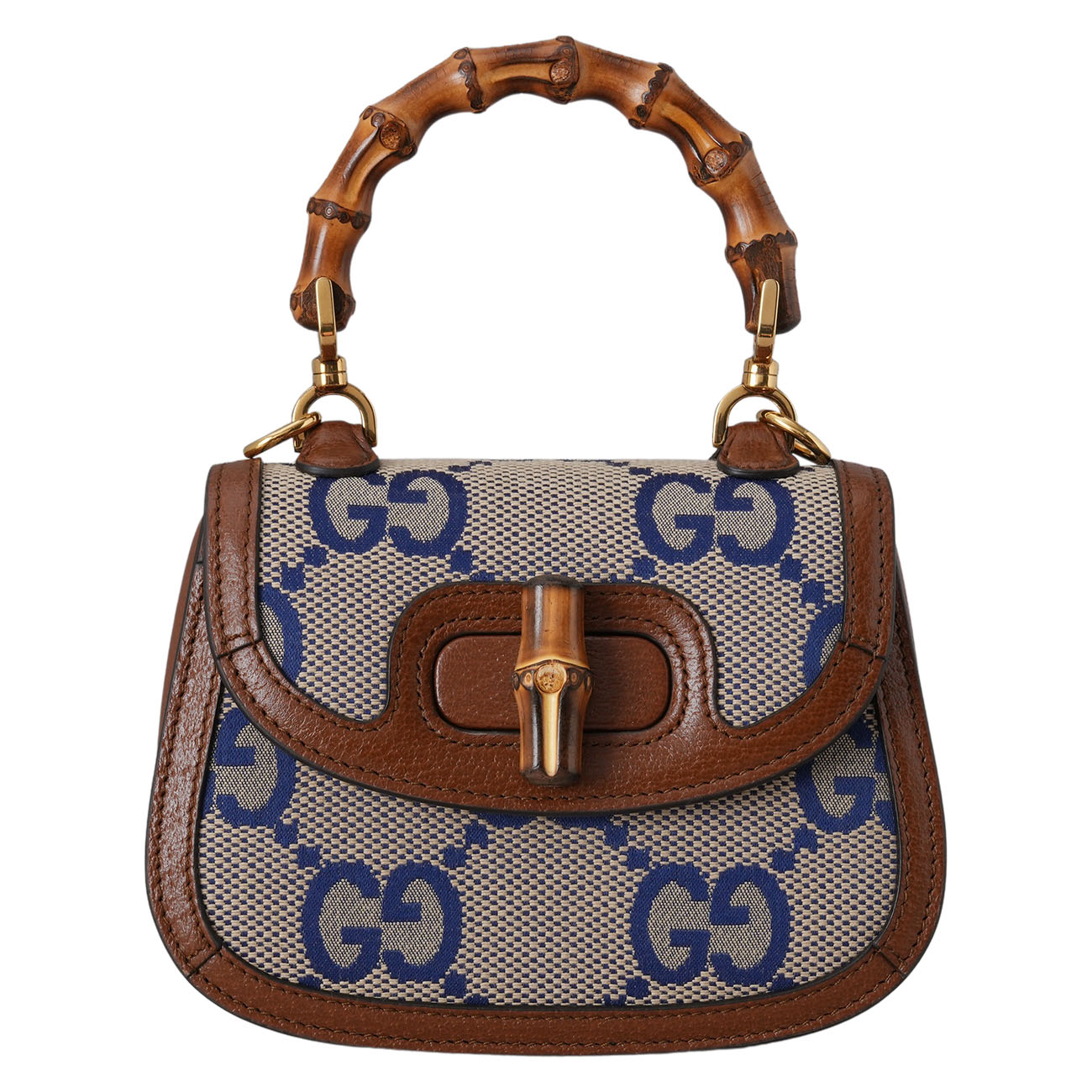 GUCCI(USED)구찌 686864 뱀부 1947 탑핸들 숄더백