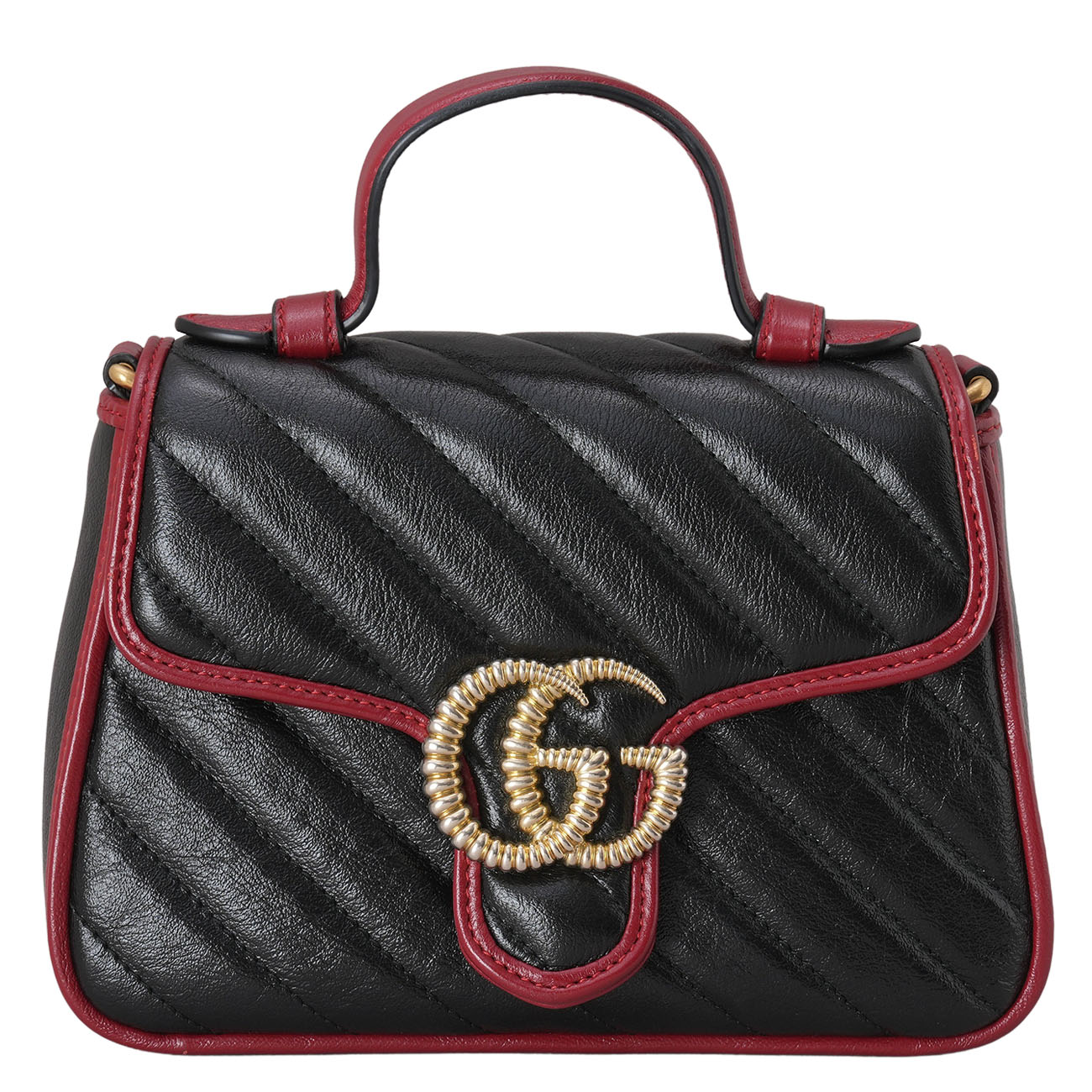 GUCCI(USED)구찌 583571 GG마몽 미니 탑 핸들백