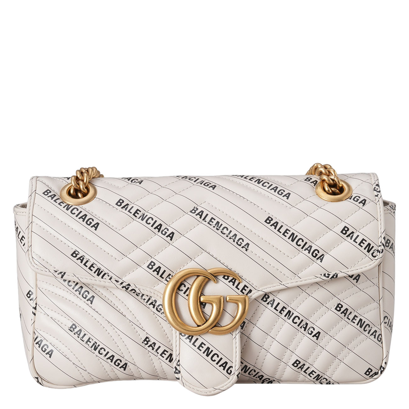 GUCCI(USED)구찌 443497 해커 프로젝트 GG마몽 체인 숄더백