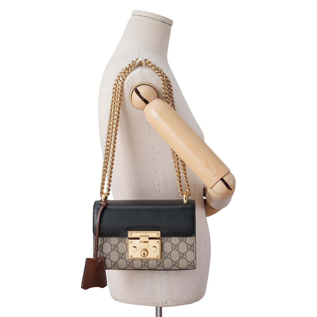 GUCCI(USED)구찌 409487 패들락 체인 숄더백 스몰