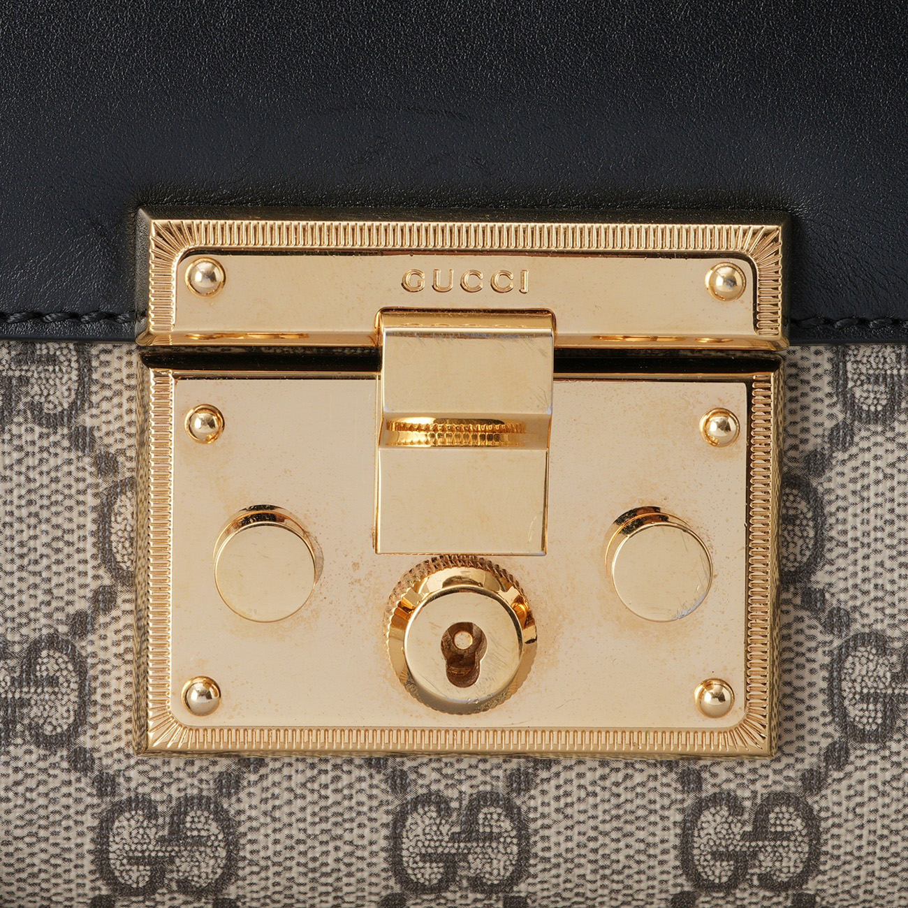 GUCCI(USED)구찌 409487 패들락 체인 숄더백 스몰
