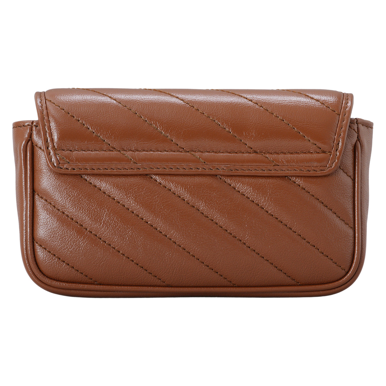 GUCCI(USED)구찌 476433 GG마몽 마트라세 슈퍼 미니 브라운