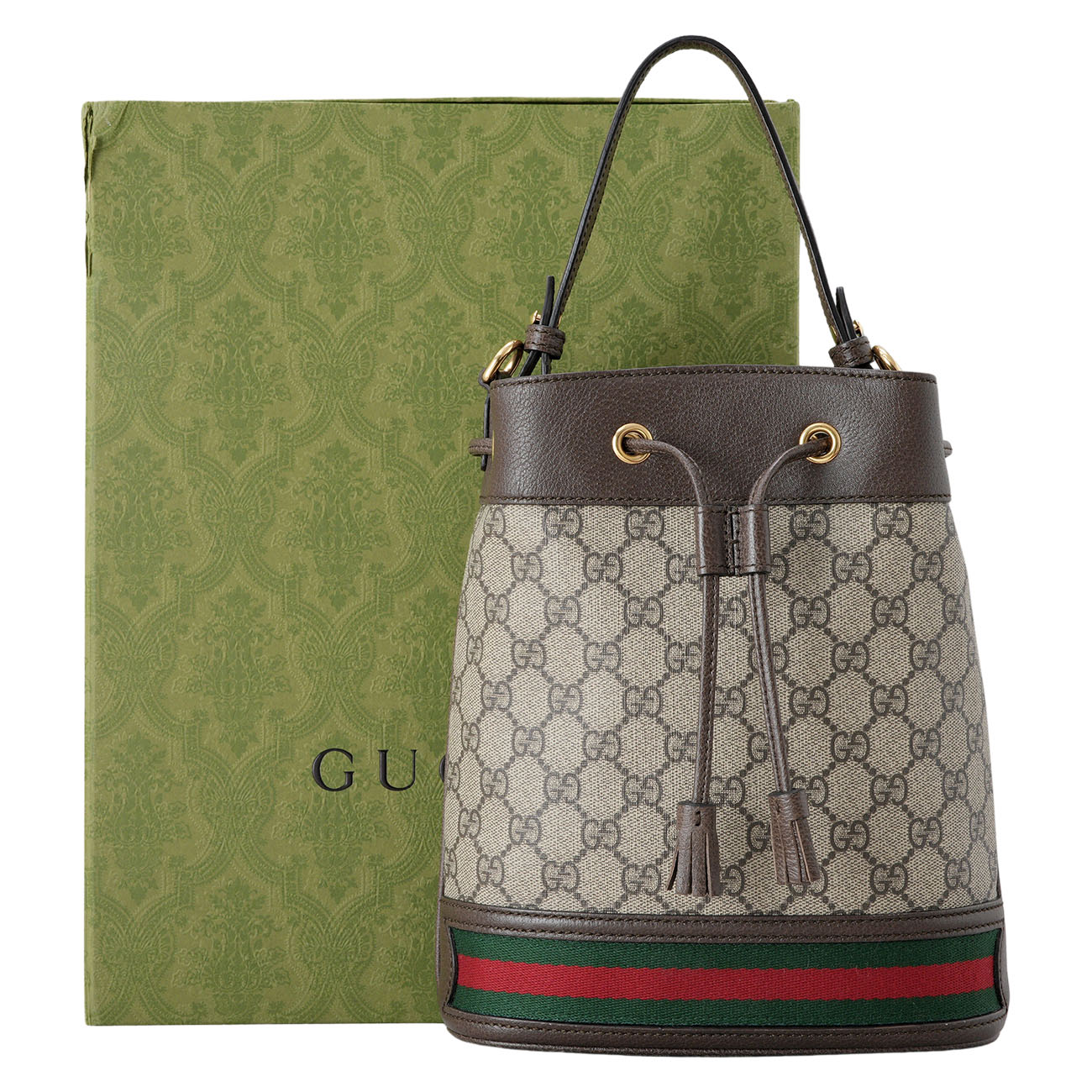 GUCCI(USED)구찌 550621 GG수프림 오피디아 버킷백