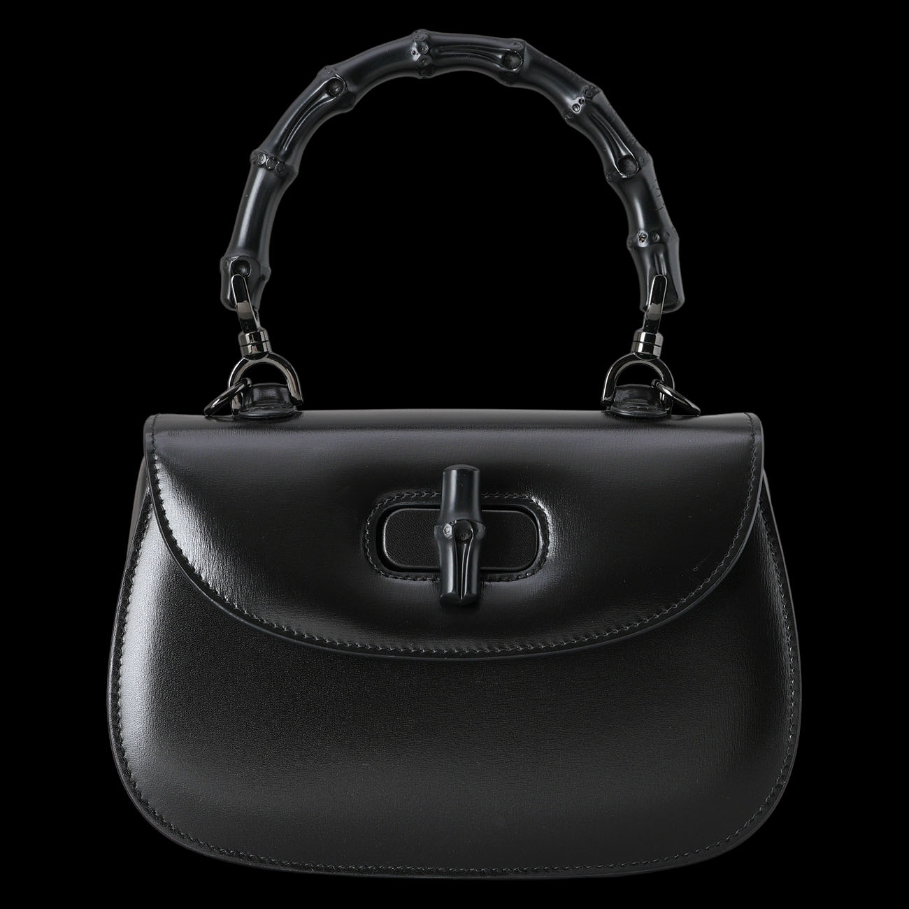 GUCCI(USED)구찌 675797 뱀부 1947 스몰 탑 핸들백
