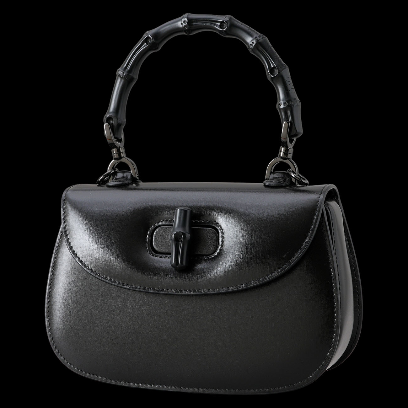 GUCCI(USED)구찌 675797 뱀부 1947 스몰 탑 핸들백