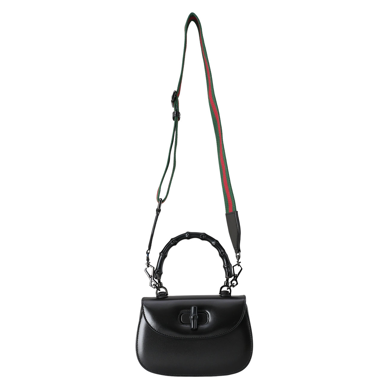 GUCCI(USED)구찌 675797 뱀부 1947 스몰 탑 핸들백