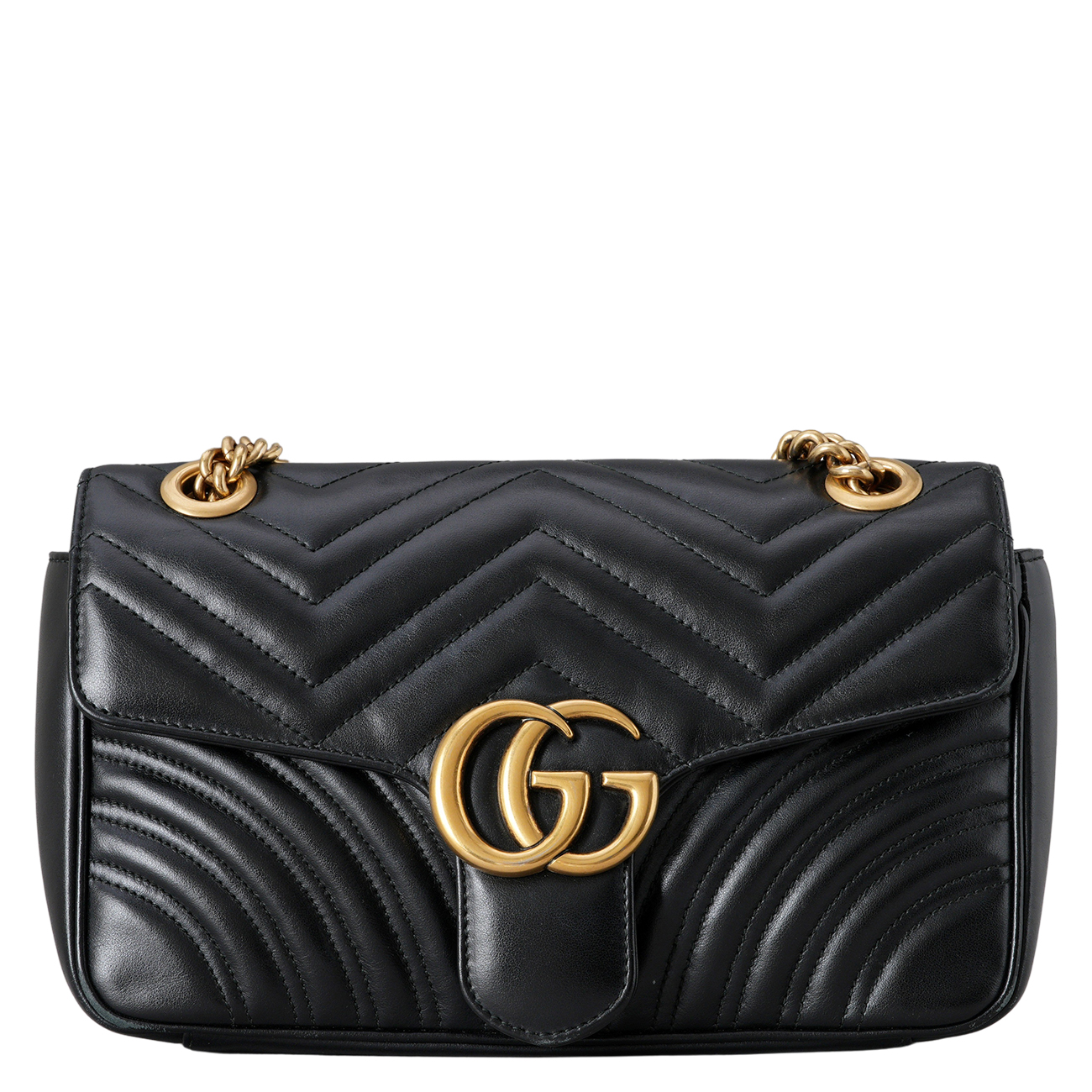 GUCCI(USED)구찌 443497 GG마몽 마틀라세 체인 숄더백