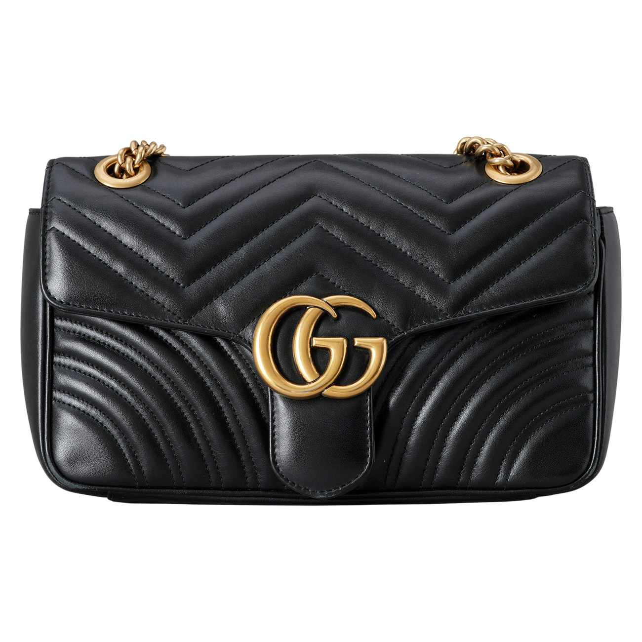 GUCCI(USED)구찌 443497 GG마몽 마틀라세 체인 숄더백
