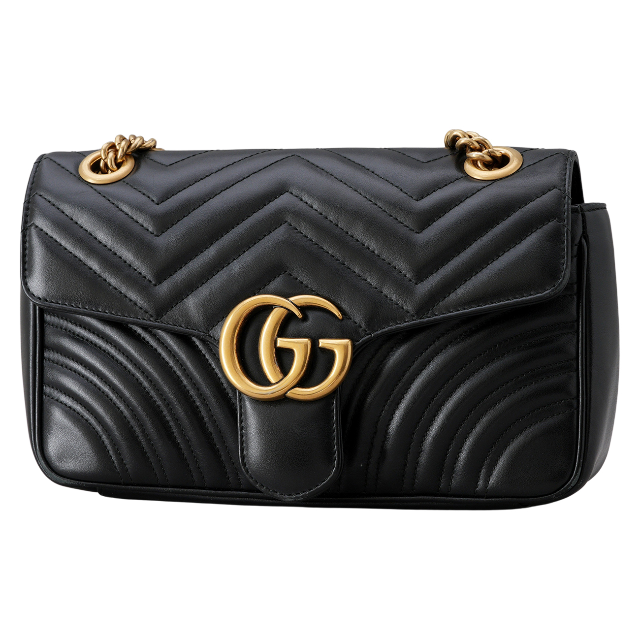 GUCCI(USED)구찌 443497 GG마몽 마틀라세 체인 숄더백