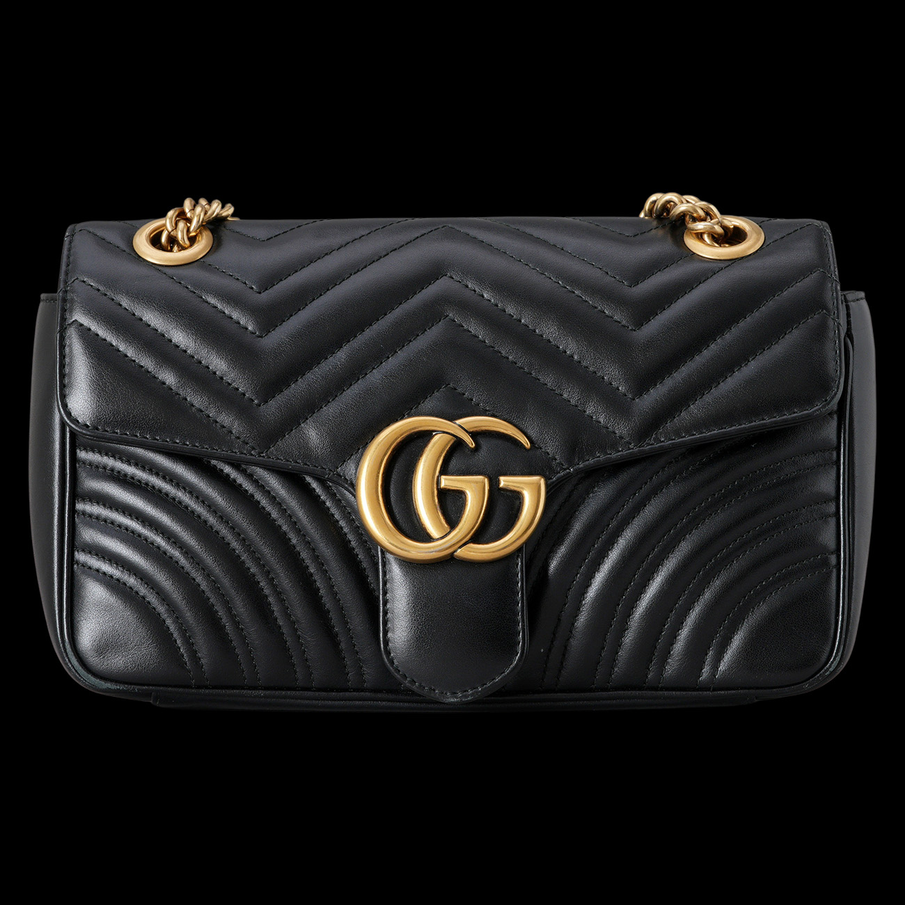 GUCCI(USED)구찌 443497 GG마몽 마틀라세 체인 숄더백