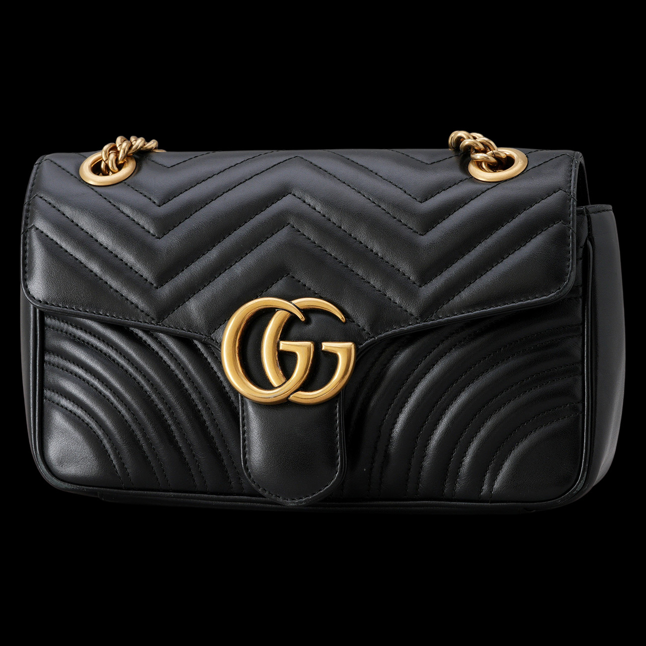 GUCCI(USED)구찌 443497 GG마몽 마틀라세 체인 숄더백