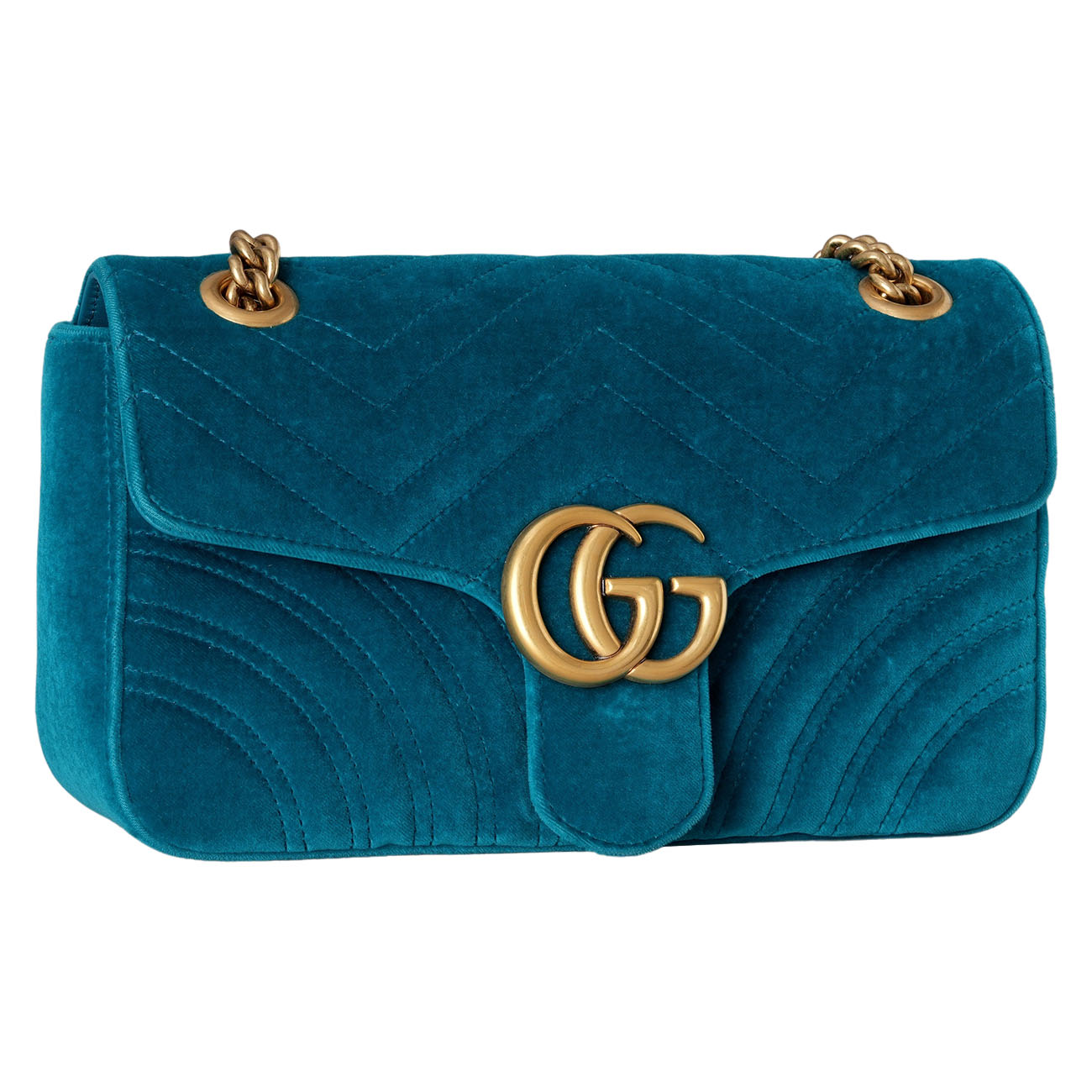 GUCCI(USED)구찌 443497 벨벳 GG 마몽 체인 숄더백