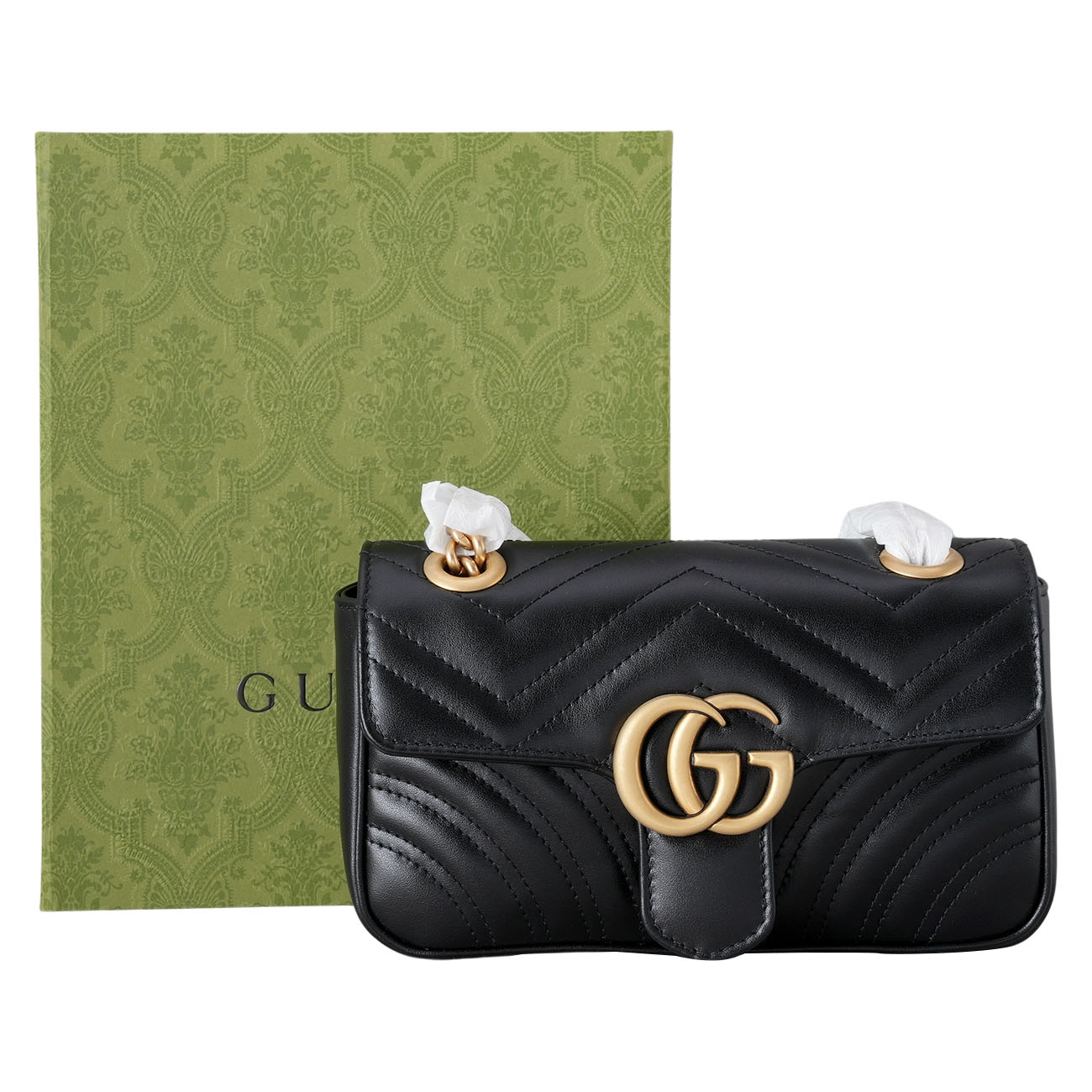 GUCCI(USED)구찌 446744 GG마몽 마틀라세 체인 숄더백