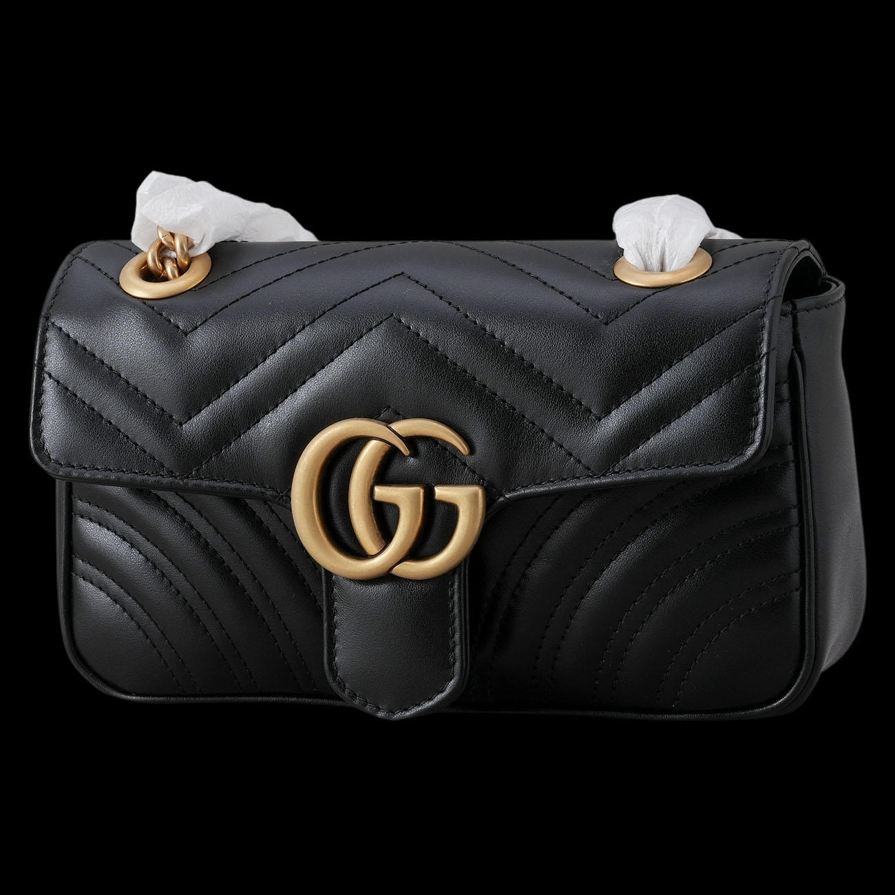 GUCCI(USED)구찌 446744 GG마몽 마틀라세 체인 숄더백