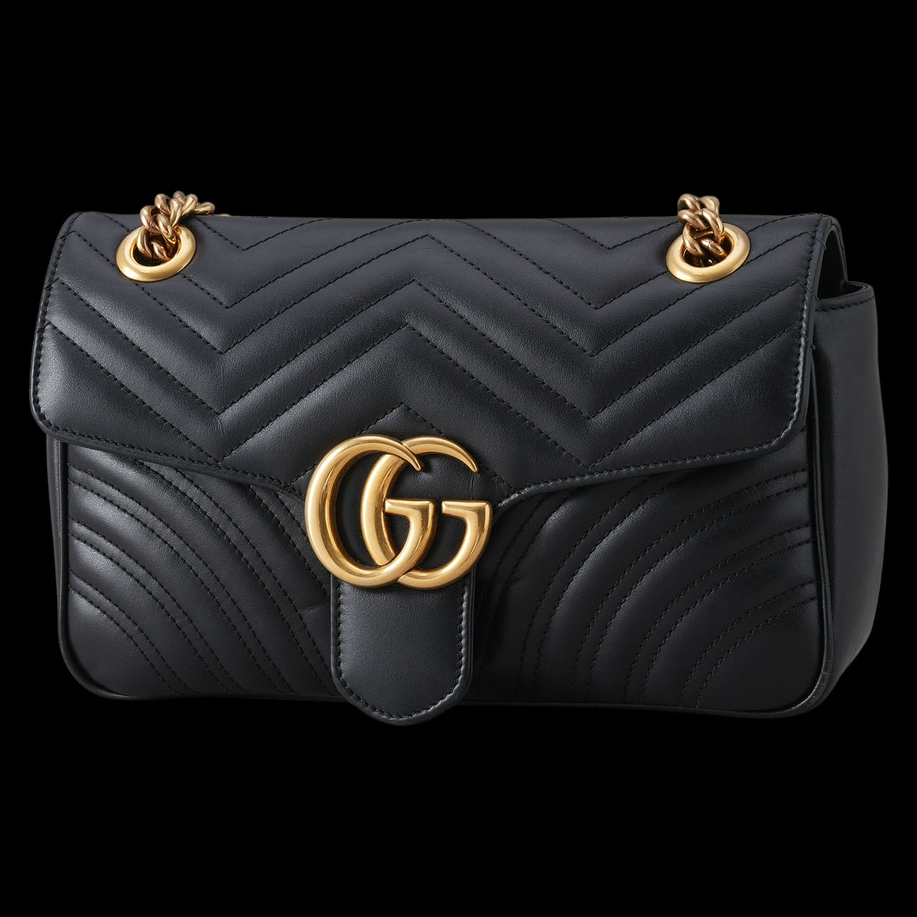 GUCCI(USED)구찌 443497 GG마몽 마트라세 스몰 숄더백