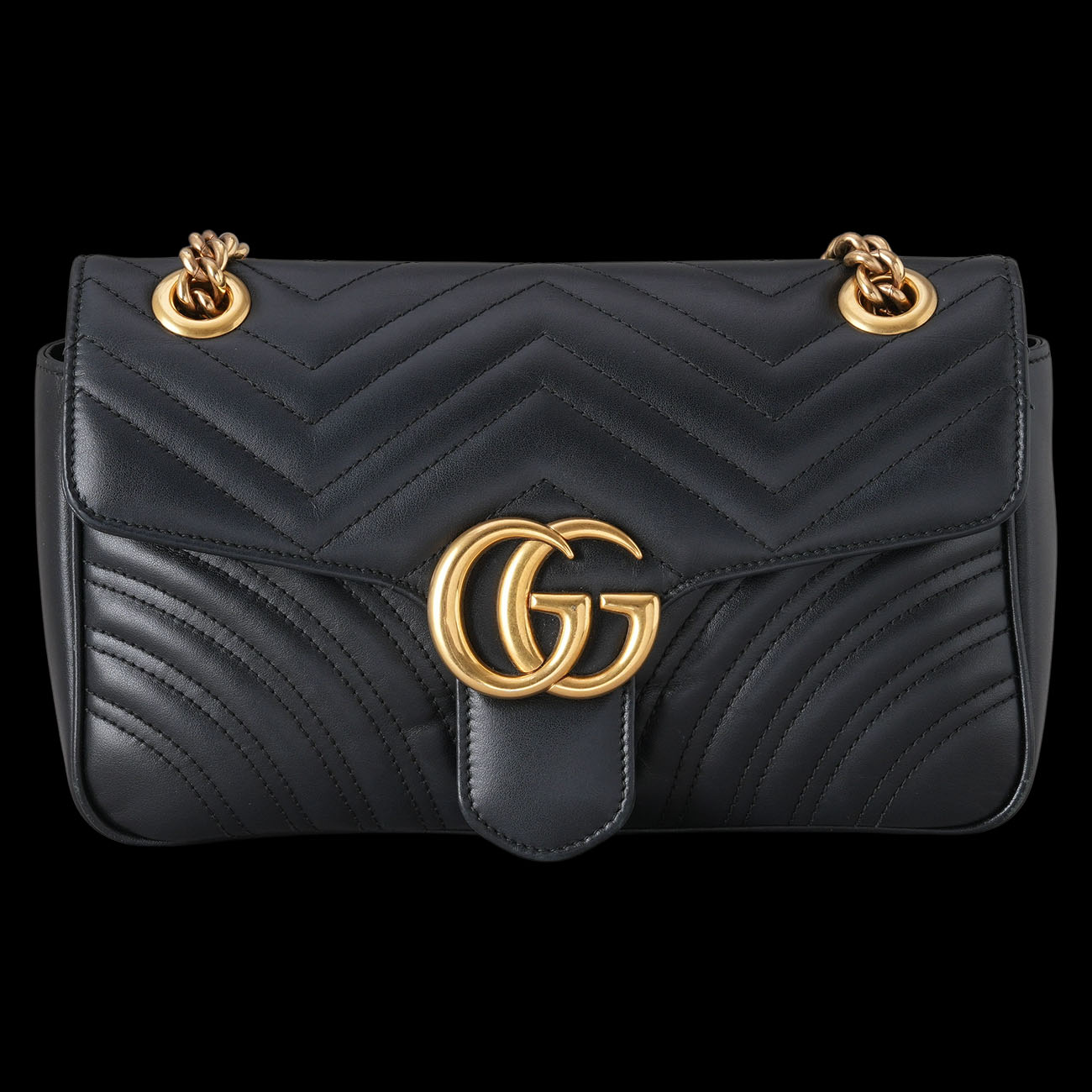 GUCCI(USED)구찌 443497 GG마몽 마트라세 스몰 숄더백