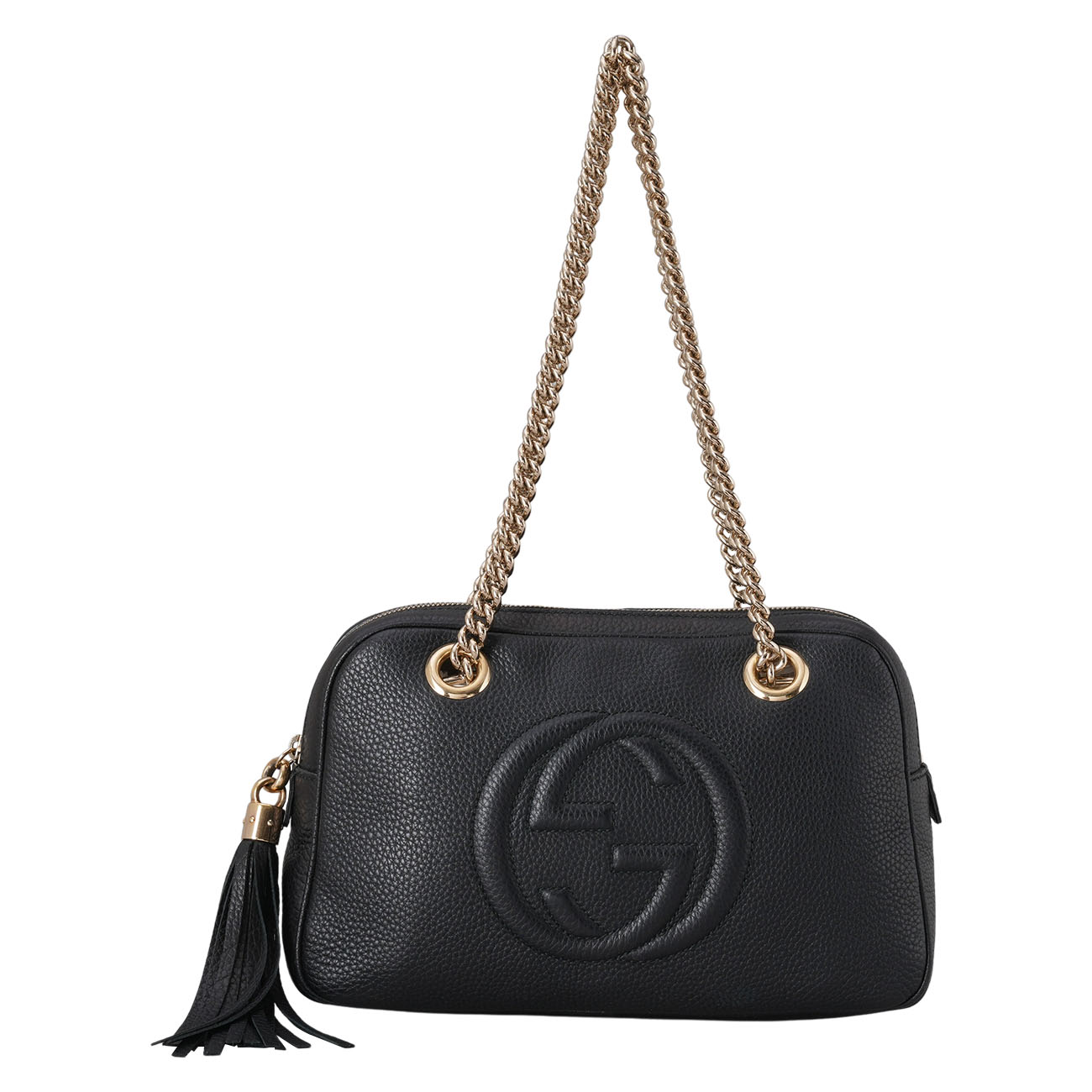 GUCCI(USED)구찌 308983 소호 더블 체인 숄더백