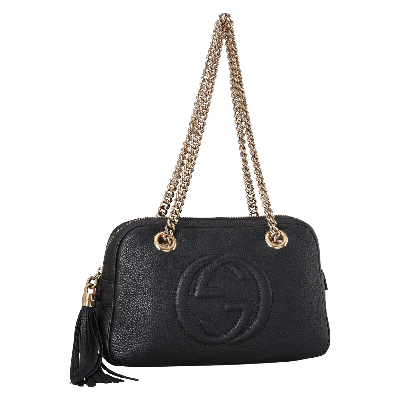GUCCI(USED)구찌 308983 소호 더블 체인 숄더백