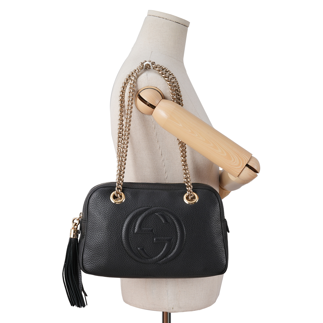 GUCCI(USED)구찌 308983 소호 더블 체인 숄더백